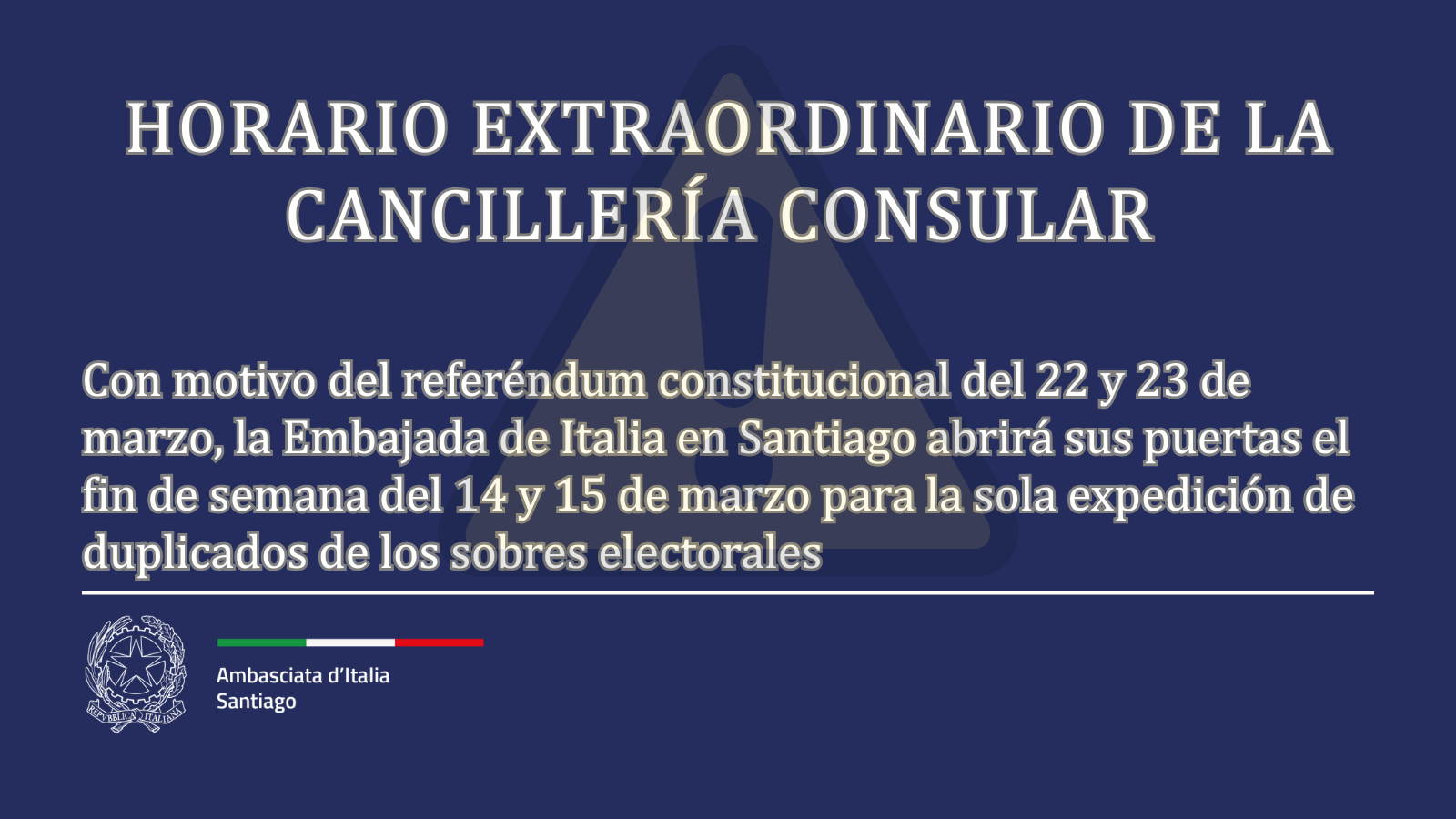 x apertura straordinaria